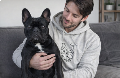 Sudadera con capucha bordada personalizada