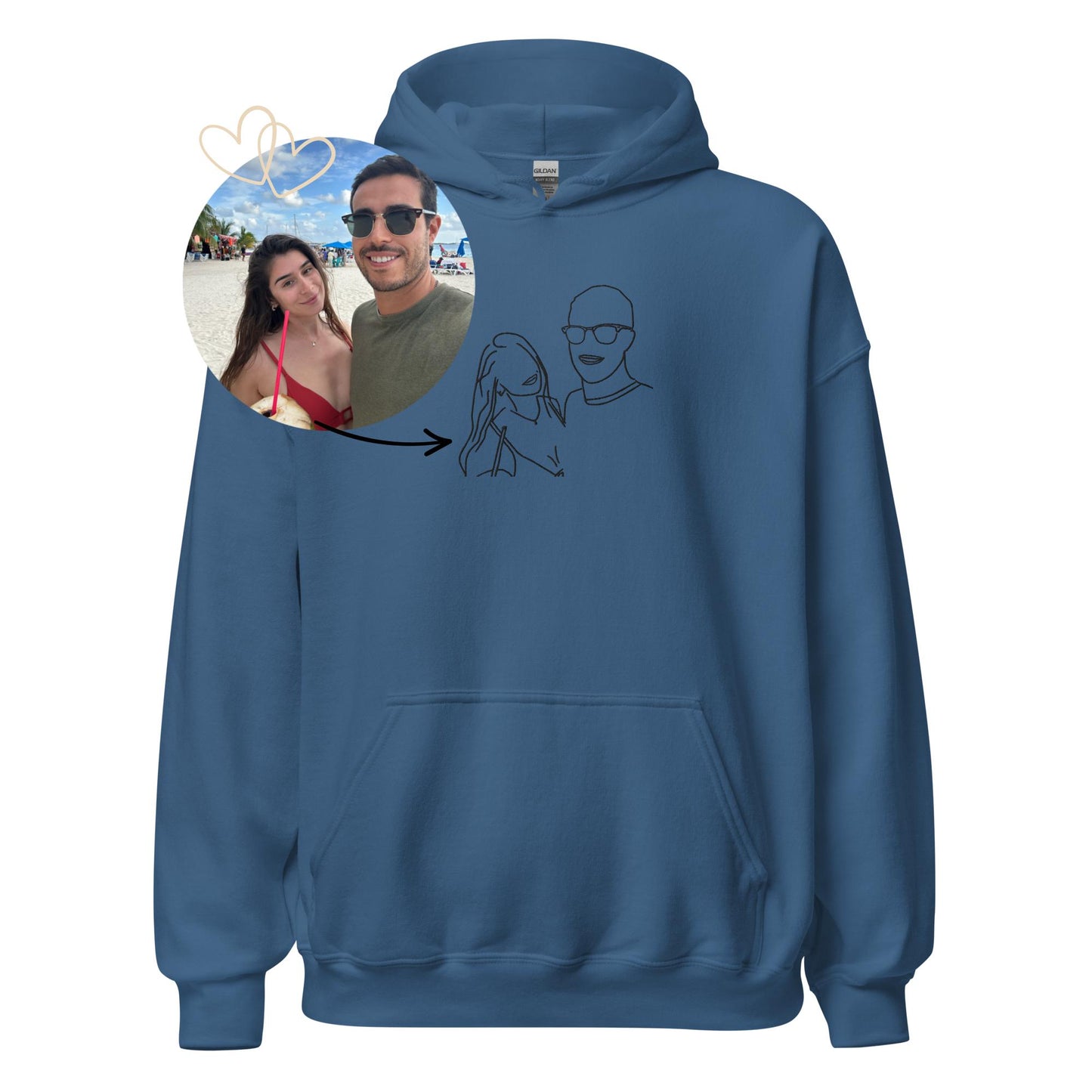 Custom Embroidered Hoodie